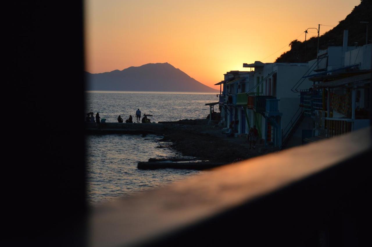Sunset Klima Boathouse Klima (Milos) Exterior foto